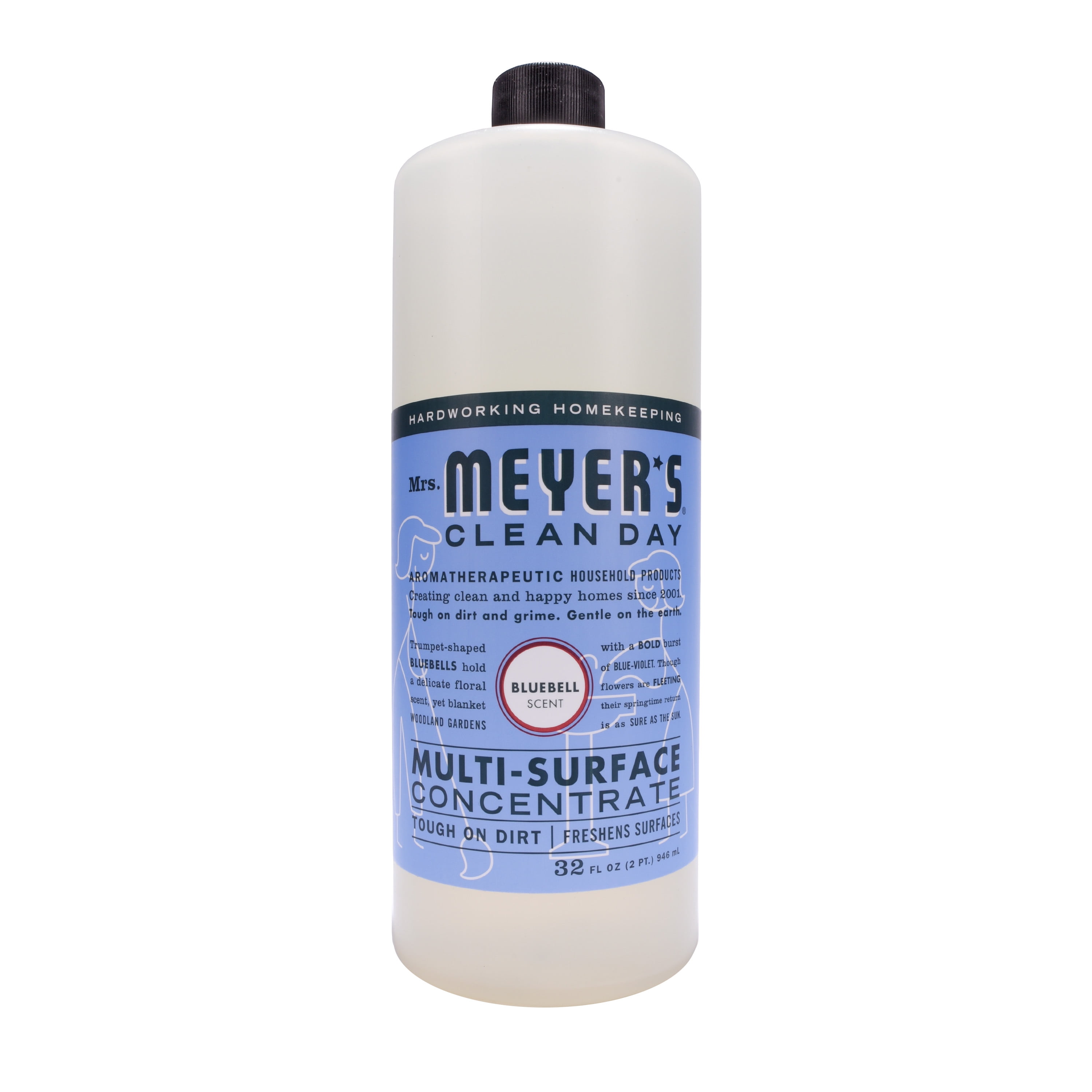 Mrs. Meyers Clean Day Multi-Surface Concentrate, Bluebell, 32 fl oz 