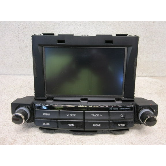 Pre-Owned 2018 Hyundai Tucson AM FM SAT Radio Receiver OEM LKQ - Verify Specific Vehicle Fitment In Description - (Good)