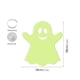 thumbnail image 2 of Fiudx Colgante Luminoso de Fantasma de Halloween, Efecto Brillante de Doble Cara, Gancho Magnético para Colgar Fácilmente, Decoración Festiva para El Hogar, Atmósfera de Fiesta Misteriosa, Disponible, 2 of 4