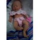 thumbnail image 4 of Muñeca Reborn MYREBABY, completamente de silicona, 30 cm, realista para niña, 4 of 7