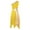 Yellow, variant on Freebily Women Sleeveless Metallic Liturgical Church Dancewear Praise Dance Tunic Overlay Dance Blue XXL