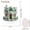 St Patricks, variant on Wooowa St. Patrick's Day Castle Transparent Acrylic Wall Decor Craft Ornament Home Room Wall Porch Mantel Holiday Festival Scene Layout Decoration