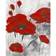 thumbnail image 1 of Cuadros Decorativos Punto de cruz completo 11CT Flor roja Estampado bordado DIY Impreso Arte de la pared Artesanía JShteea Nuevos Originales, 1 of 8