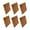 Brown, variant on Zeiwohndc 6PCS Reusable Eggs Laying Mats for Hens 24 Cavity Design Plastic Nesting Pad