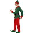 thumbnail image 4 of Smiffys Mens Elf Christmas Costume Set, 4 of 4