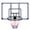 Black+Blue + Iron, variant on Wall Mount Foldable Basketball Hoop, 45"×29" Shatterproof Backboard with 18 Inch Metal Rim & All-Weather Net for Indoor, Garage & Backyard