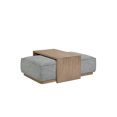 thumbnail image 4 of Miekor Furniture Ottoman & Tray Table - Gray 16608, 4 of 5