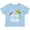 AE-Light Blue, variant on First Mate Pirate with Parrot and Bandanna Boys or Girls Toddler T-Shirt