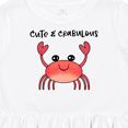 thumbnail image 4 of Inktastic Cute and Crabulous Funny Crab Girls Toddler Dress, 4 of 5