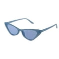 thumbnail image 2 of Gafas de sol para mujer, para viajes en la playa, acampada, recuerdo de fiesta, accesorios para fotos Azul, 2 of 9