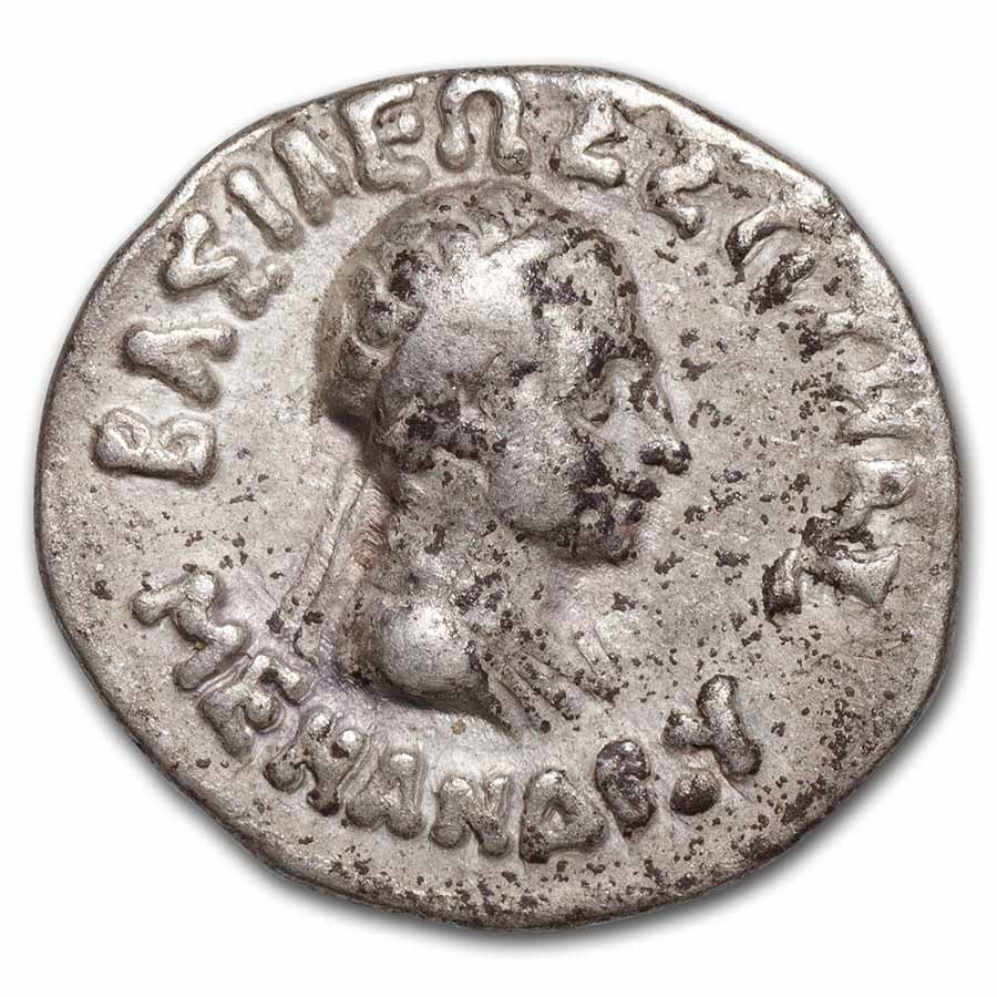 Kingdom of Bactria Indo-Greeks AR Drachm (256-120 BC) Ch XF - Walmart.com