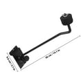 thumbnail image 2 of Minkissy Cymbals Display Tool Slatwall Cymbal Arm Iron for Musicians 1Pcs, 2 of 8