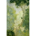 thumbnail image 2 of Julian Alden Weir 17x24 Black Ornate Framed Double Matted Museum Art Print Titled: Landscape (After 1900), 2 of 5