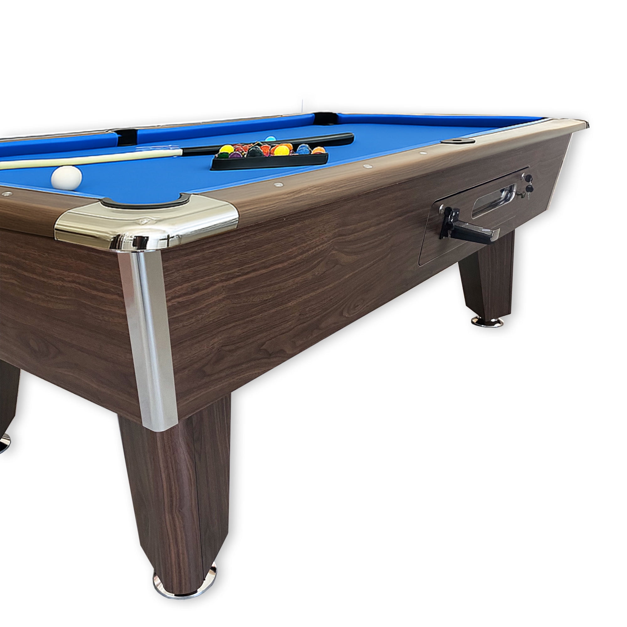 7FT Coin Operated Pool Table blue – Legend