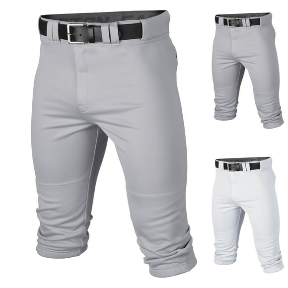 Pantalón de béisbol Easton RIVAL+ Knicker gris para jóvenes, tamaño mediano