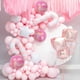thumbnail image 4 of Un juego de cadenas de globos rosas es adecuado para bodas y otras decoraciones de cócteles., 4 of 5