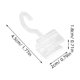 thumbnail image 2 of EXHUMKY 20Ud Soportes Plásticos Transparentes Para Rotular Estantes En Supermercados, 2 of 6