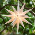 thumbnail image 5 of Elf Logic Christmas Moravian Star Hanging Light for Indoor Outdoor Decor Holiday LED Lights 21 inch, 5 of 9
