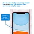 thumbnail image 4 of Protector de pantalla JeTech de cristal templado para iPhone 11/XR de 6.1 pulgadas, 4 of 6
