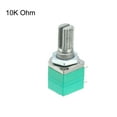 RV097NS 10K Ohm Variable Resistors Single Carbon Film Taper ...