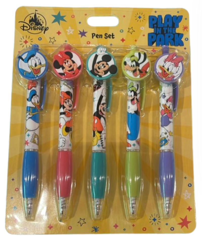 Disney Walt Disney World 50th Mickey Mouse Multicolor Pen New