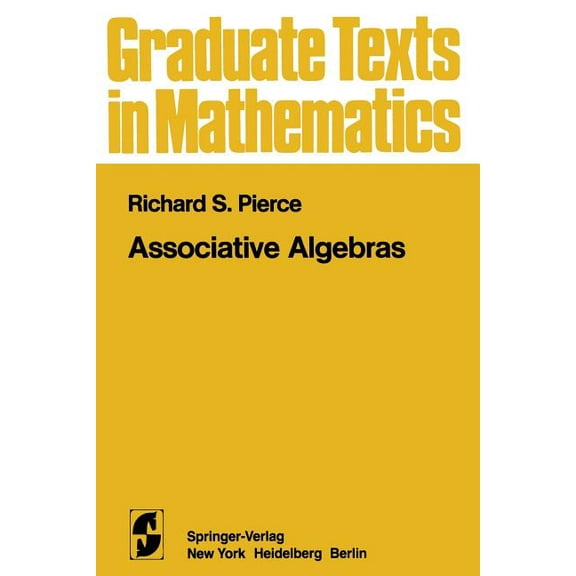 Graduate Texts in Mathematics Associative Algebras, Book 88, (Paperback)