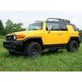 thumbnail image 1 of Fits 2007-2014 Toyota FJ Cruiser N-Fab Nerf Bar T0654FJ W2W Series; With Drop Down Steps; 2 Inch Round Bent; Black Textured Matte Powder Coated; Steel; Without End Caps; Rocker Panel Mount, 1 of 2