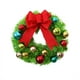 thumbnail image 2 of Ireezec Whimsical Crooked Neck Christmas Tree Set with Wreath, Festive Holiday Decor for Home Office Party Indoor Outdoor Décorations, Artificial Potted Xmas Tree for Seasonal Celebration and Gifting, 2 of 8