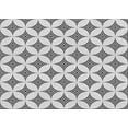 thumbnail image 1 of Ahgly Company Machine Washable Indoor Rectangle Transitional Platinum Gray Area Rugs, 7' x 10', 1 of 7
