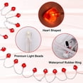 thumbnail image 1 of Guirlande Lumineuse en Forme de Cœur, Guirlande Lumineuse en Forme de Cœur Décoration de la Saint-Valentin Testée Professionnellement, 1 of 6