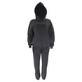thumbnail image 3 of RYRJJ Women's Lounge Sets Long Sleeve Pullover Hoodie Top with Long Sweatpants Two Piece Outfit Tracksuit Sweatsuits Jogger Set(Dark Gray,XL), 3 of 4