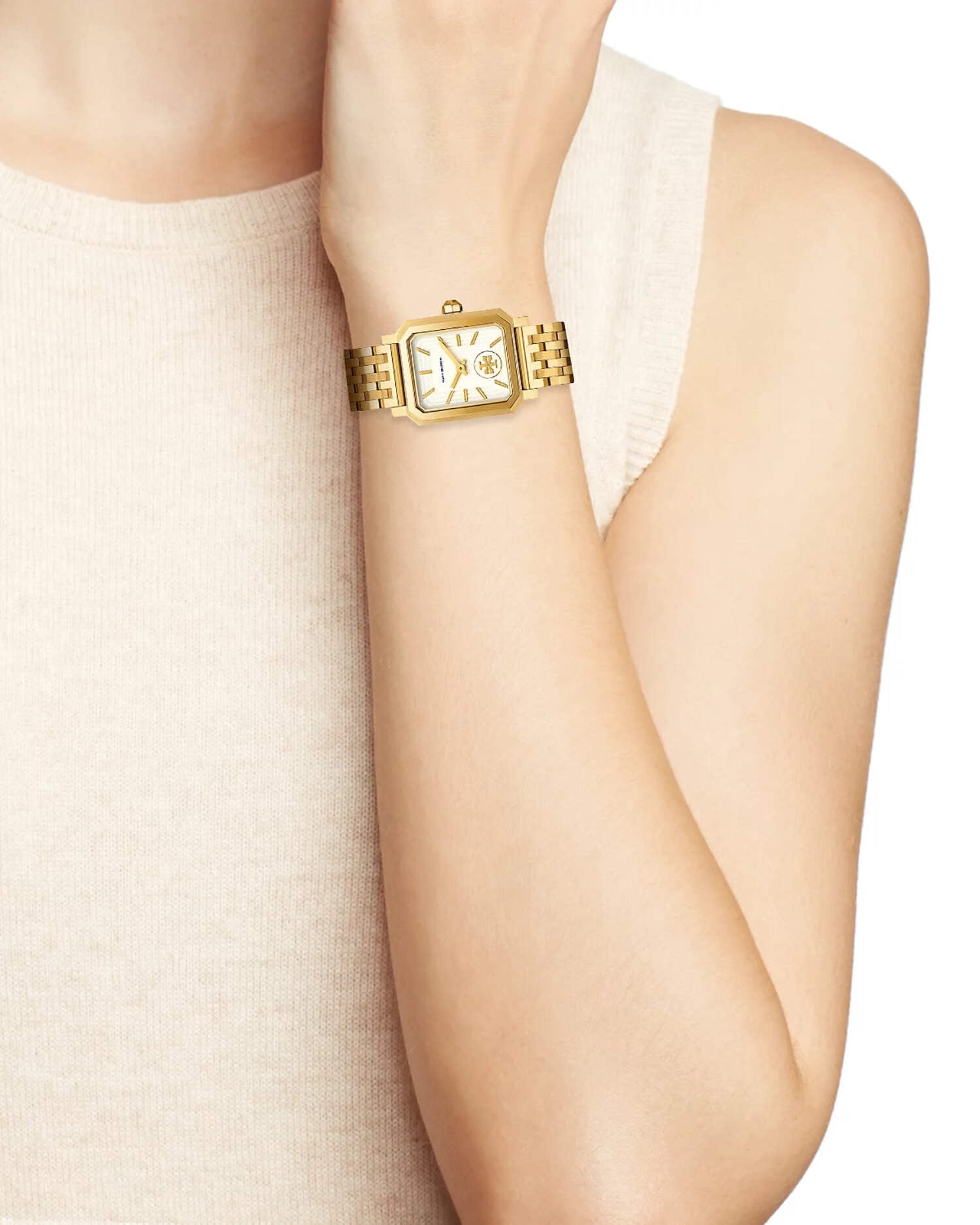 Tory Burch Women\'s Miller Gold-Tone Stainless Steel Bracelet Watch 32mm TBW7220 Tory Burch Women main image 3