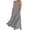 Gray, variant on cocolona Women's Summer Linen Dress Sleeveless Casual Loose Tank Midi Dress Beach Sundress with Pockets