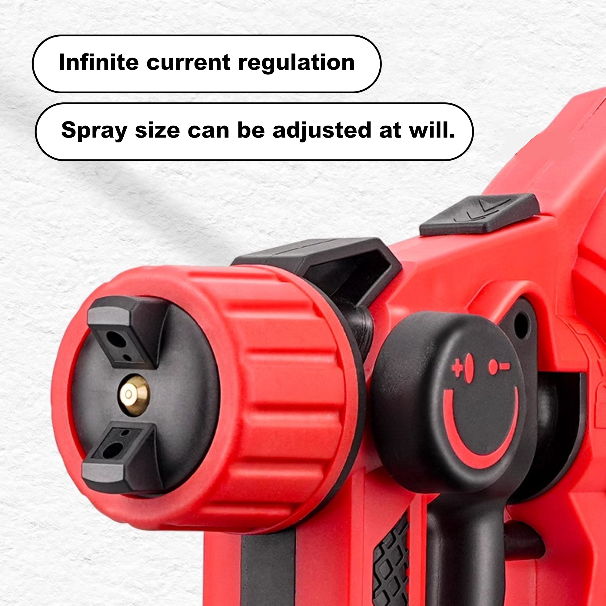 ODEB Cordless HVLP Paint Sprayer with 1200ml Container photo 3
