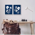thumbnail image 2 of Stupell Industries Bold White Anemone Sprigs Graphic Art White Framed Art Print Wall Art, Set of 2, Design by Kourtni Gunn, 2 of 7