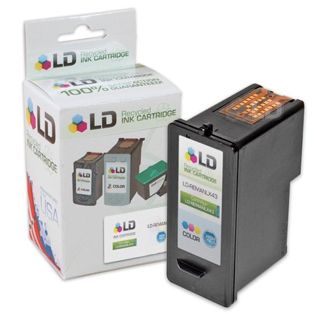 LD Remanufactured Cartridge Replacement for Lexmark #43XL 18Y0143 High Capacity (Color)