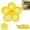 A, variant on Floating Bee Waterer Outdoor Flower-Shaped Pollinator Drinking Station with Feeding Slots Weather-Resistant Bee Watering Device for Beekeeping Gardens and Apiaries