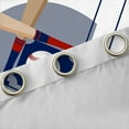 thumbnail image 4 of Manfei Baseball Boy Curtains Pack of 2 (42x84 Each), Teens Sports Theme Curtains Blackout, Navy White Red Bedroom Curtains, Ultra Soft Room Decor, 4 of 6