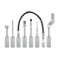 thumbnail image 1 of Kit de 11 piezas de acopladores de grasa, accesorios completos con manguera de conexión rápida, juego de conexión de engrasador, 1 of 8