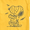 thumbnail image 3 of Peanuts - Snoopy Mummy And Bats - Men's Short Sleeve Graphic T-Shirt, 3 of 6