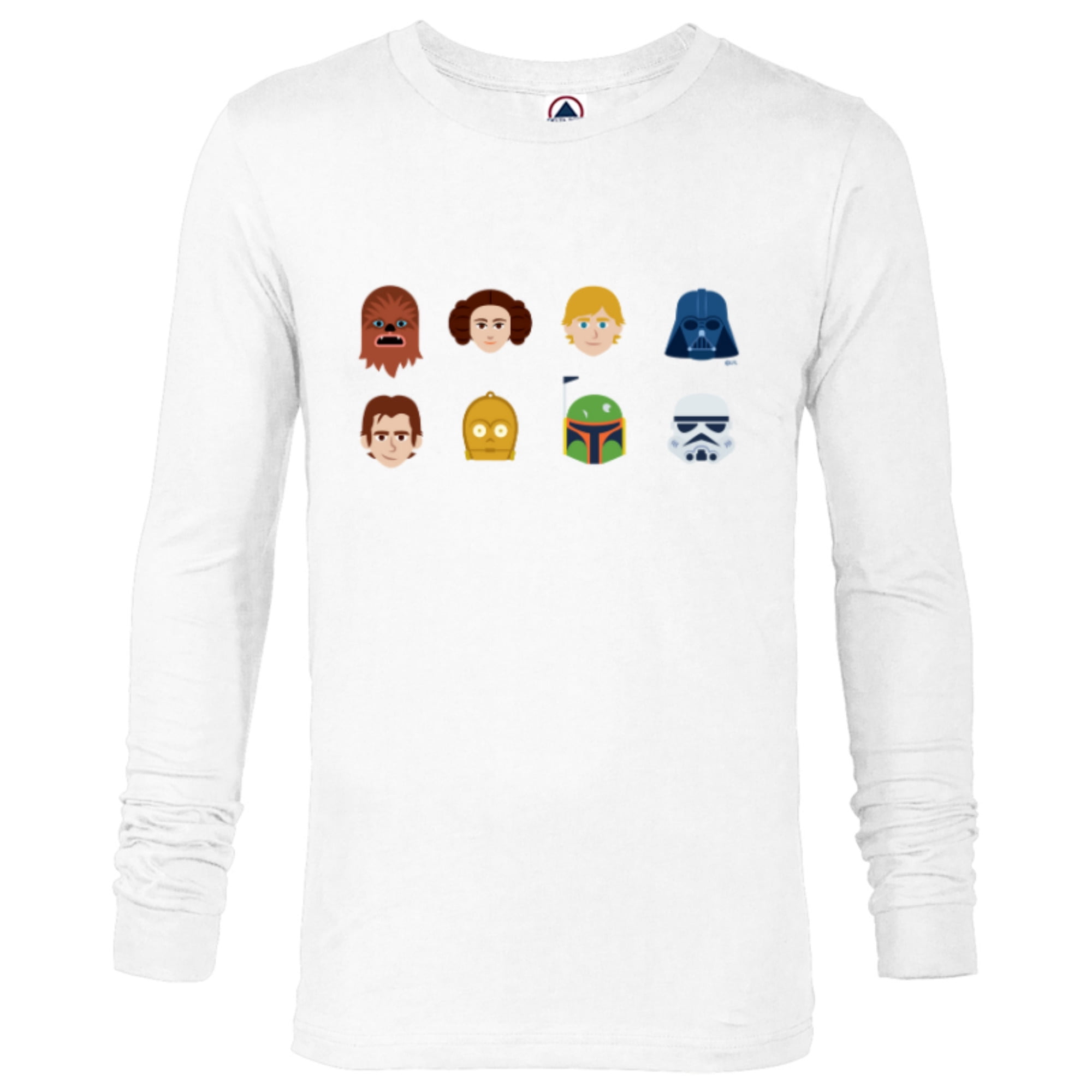 Star Wars Original Trilogy Color Character Long T-Shirt for Men - - Walmart.com