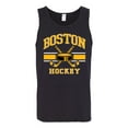 thumbnail image 2 of Wild Bobby City of Boston Hockey Fantasy Fan Sports Men's Tank Top, Black, Small, 2 of 5