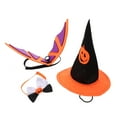 thumbnail image 1 of 1 set Halloween Dog Collar Pet Traje de disfraz de Halloween Ala para la decoración, 1 of 5