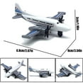 thumbnail image 6 of Toy Airplane 6 Pack Mini Diecast Aircraft, Playset Includes Glider and Airlines Planes for Birthday Party Favor Toys for Kids Boys and Girls, 6 of 8