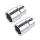 thumbnail image 1 of Socket poco profundo de 6 puntos de 3/8 pulgadas 9/16 pulgadas acero Cr-v 2 piezas, 1 of 3