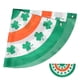 thumbnail image 3 of Banderines con la bandera de Irlanda para el Día de San Patricio, banderines plisados de trébol, banderines de medio abanico para decoraciones de interior y exterior, 3 of 7