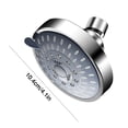 thumbnail image 4 of Cabezal Ducha Cabezal Ducha Sobrealimentado Cabezal Ducha Totalmente Galvanizado Cabezal Ducha Cabezal Ducha Baño (A) Cabezal Ducha Superior 4 Pulgadas, 4 of 8