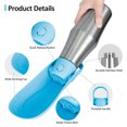 thumbnail image 2 of Bouteille d'Eau Portable Chien Accessoires Distributeur d'Eau de Chien - Bouteille d'Eau en Acier Inoxydable de Voyage Bouteille d'Eau de Chien Pliable, 2 of 7