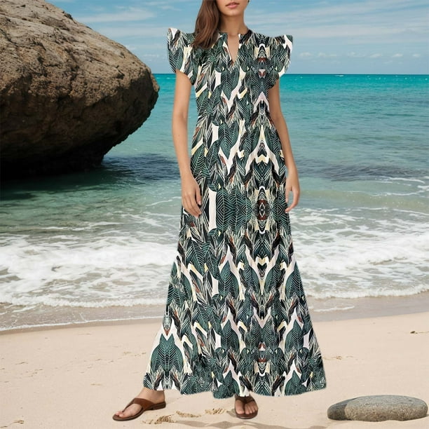 WILLBEST Vestido Corto Mujer Vestido Casual De Mujer Para Uso