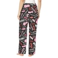 thumbnail image 3 of Daiia Various Languages Mother Women's Sleep Pant with Pockets and Drawstring,Pajama Pants-Medium, 3 of 9